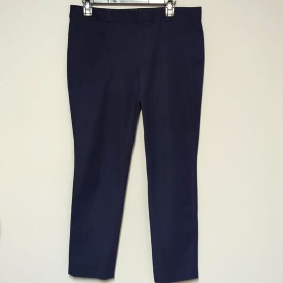 Banana Republic Blue Straight Cut Dress Pants - Picture 1 of 7